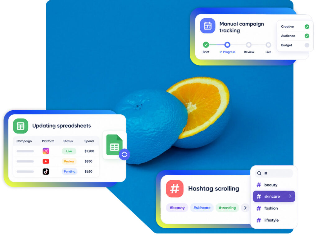 Consumer Goods Influencer Marketing Platform