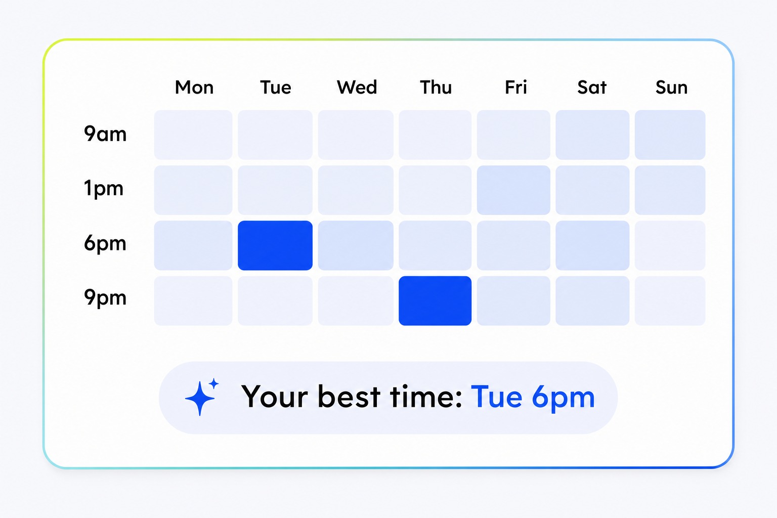 Phone, wall clock and a generic posting guide, illustrating the question of when to post on Instagram